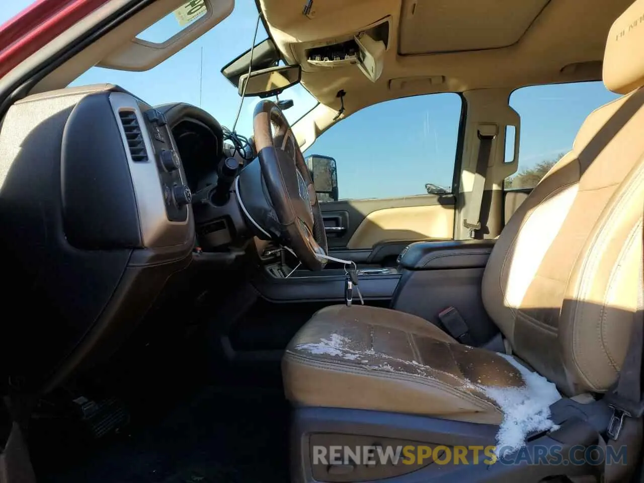 7 Photograph of a damaged car 1GT12SEY6KF265188 GMC SIERRA 2019