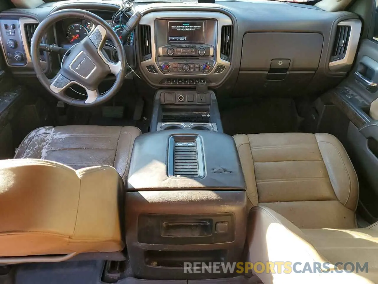 8 Photograph of a damaged car 1GT12SEY6KF265188 GMC SIERRA 2019