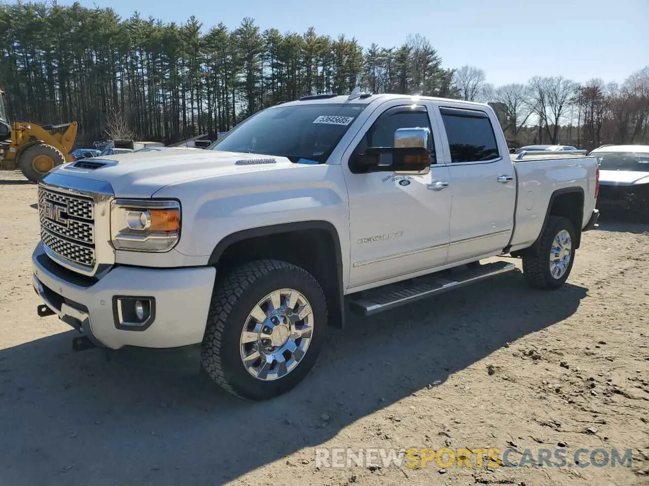 1 Photograph of a damaged car 1GT12SEY7KF230207 GMC SIERRA 2019