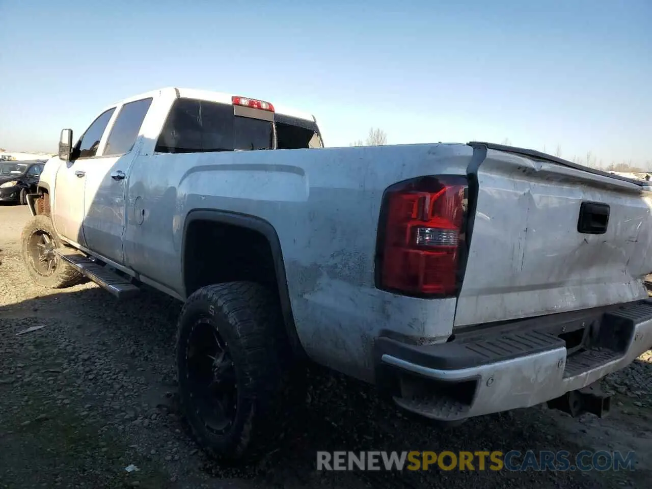 2 Photograph of a damaged car 1GT42WEY4KF241556 GMC SIERRA 2019