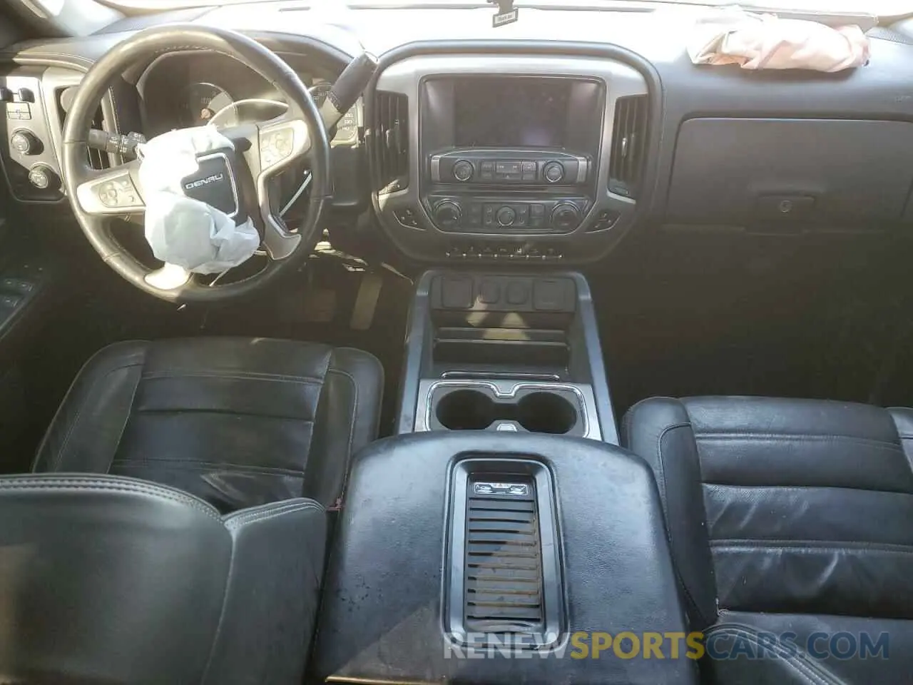 8 Photograph of a damaged car 1GT42WEY4KF241556 GMC SIERRA 2019