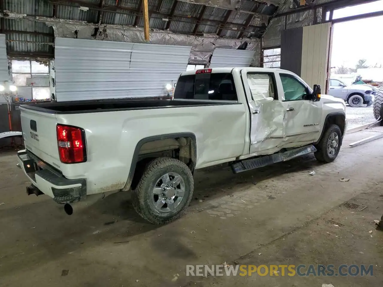 3 Photograph of a damaged car 1GT42WEY6KF250694 GMC SIERRA 2019