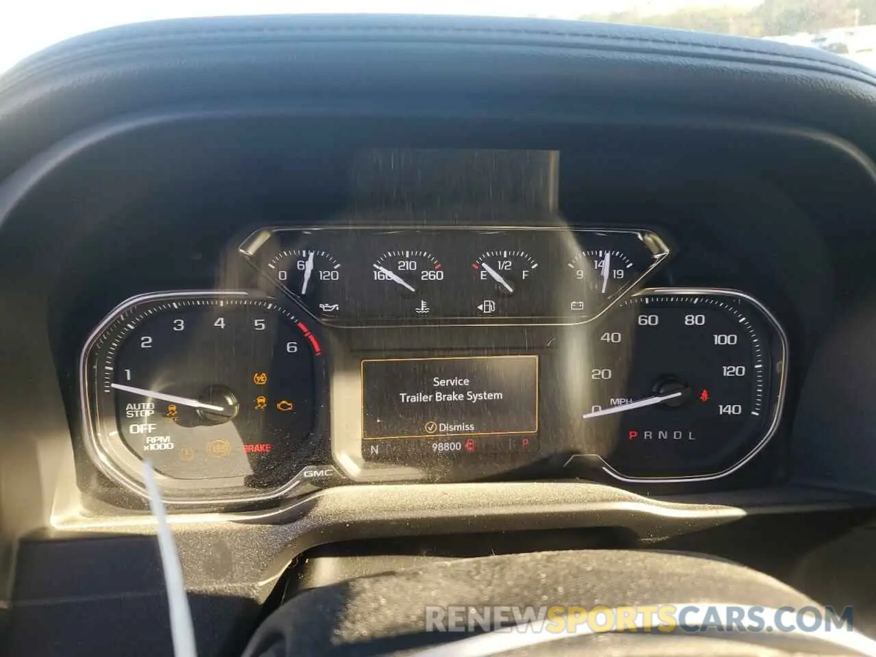9 Photograph of a damaged car 1GTP8DED7KZ156710 GMC SIERRA 2019