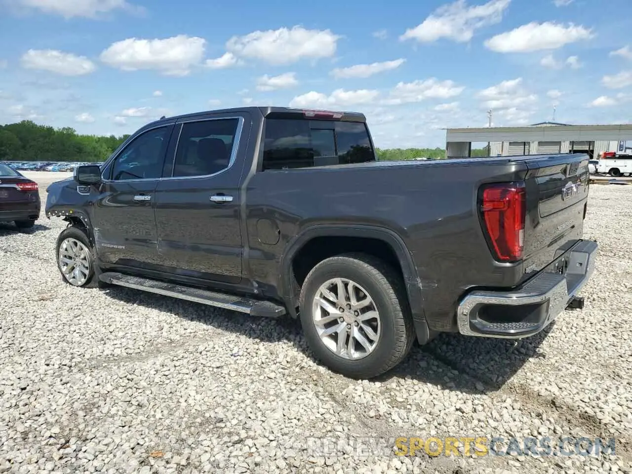 2 Photograph of a damaged car 1GTP8DED9KZ246103 GMC SIERRA 2019