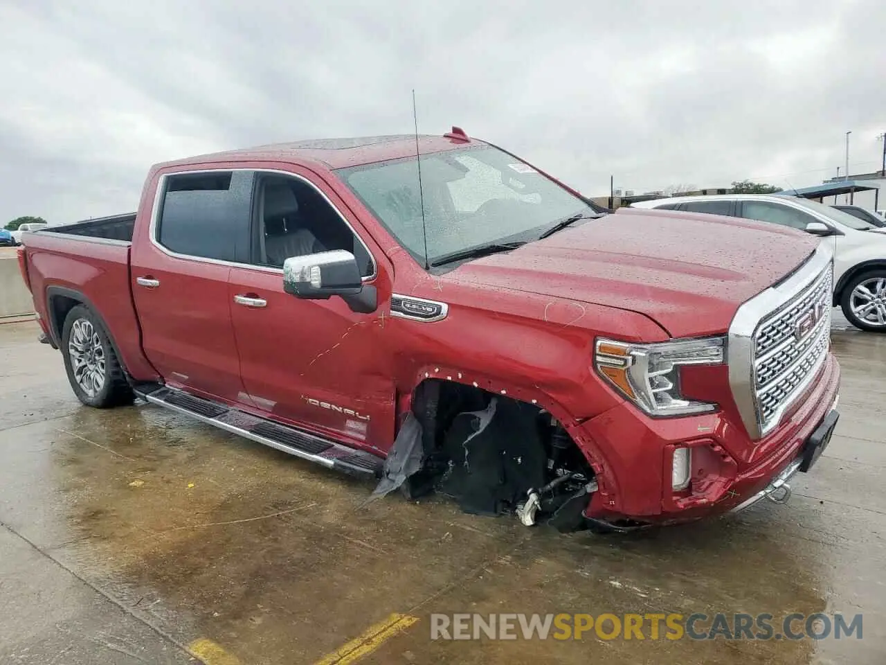 4 Photograph of a damaged car 1GTP8FED2KZ110181 GMC SIERRA 2019