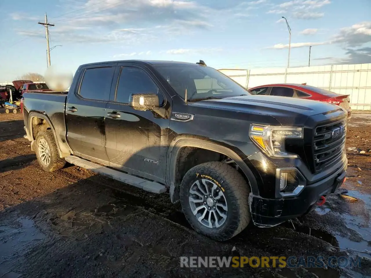 4 Photograph of a damaged car 1GTP9EED1KZ132969 GMC SIERRA 2019