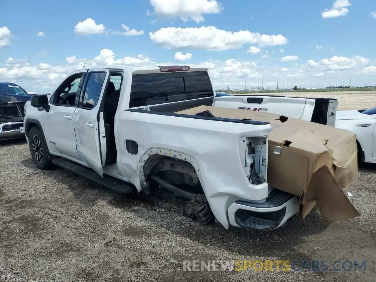 2 Photograph of a damaged car 1GTP9EED4KZ127183 GMC SIERRA 2019