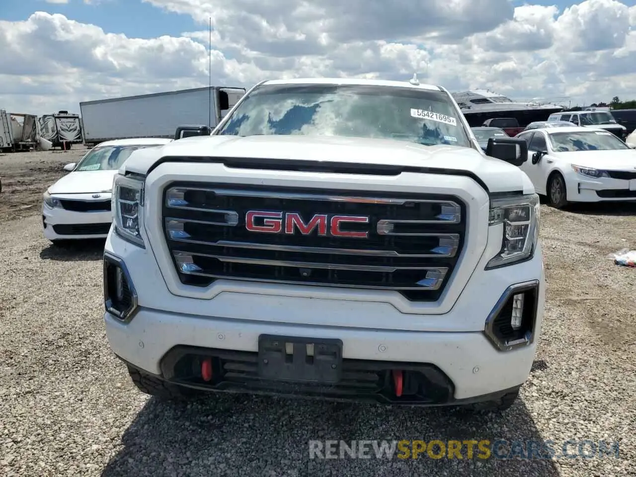 5 Photograph of a damaged car 1GTP9EED4KZ127183 GMC SIERRA 2019
