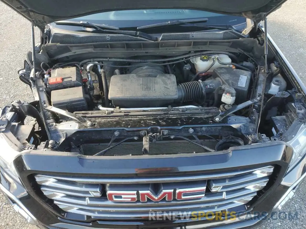 11 Photograph of a damaged car 1GTP9EELXKZ236044 GMC SIERRA 2019