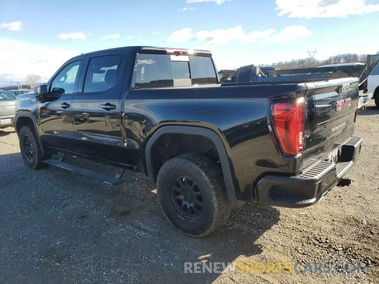 2 Photograph of a damaged car 1GTP9EELXKZ236044 GMC SIERRA 2019