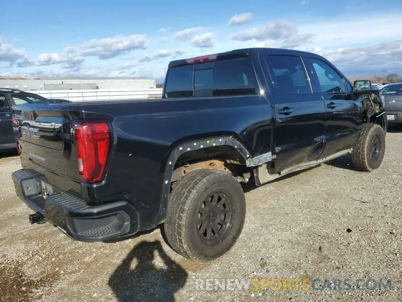 3 Photograph of a damaged car 1GTP9EELXKZ236044 GMC SIERRA 2019