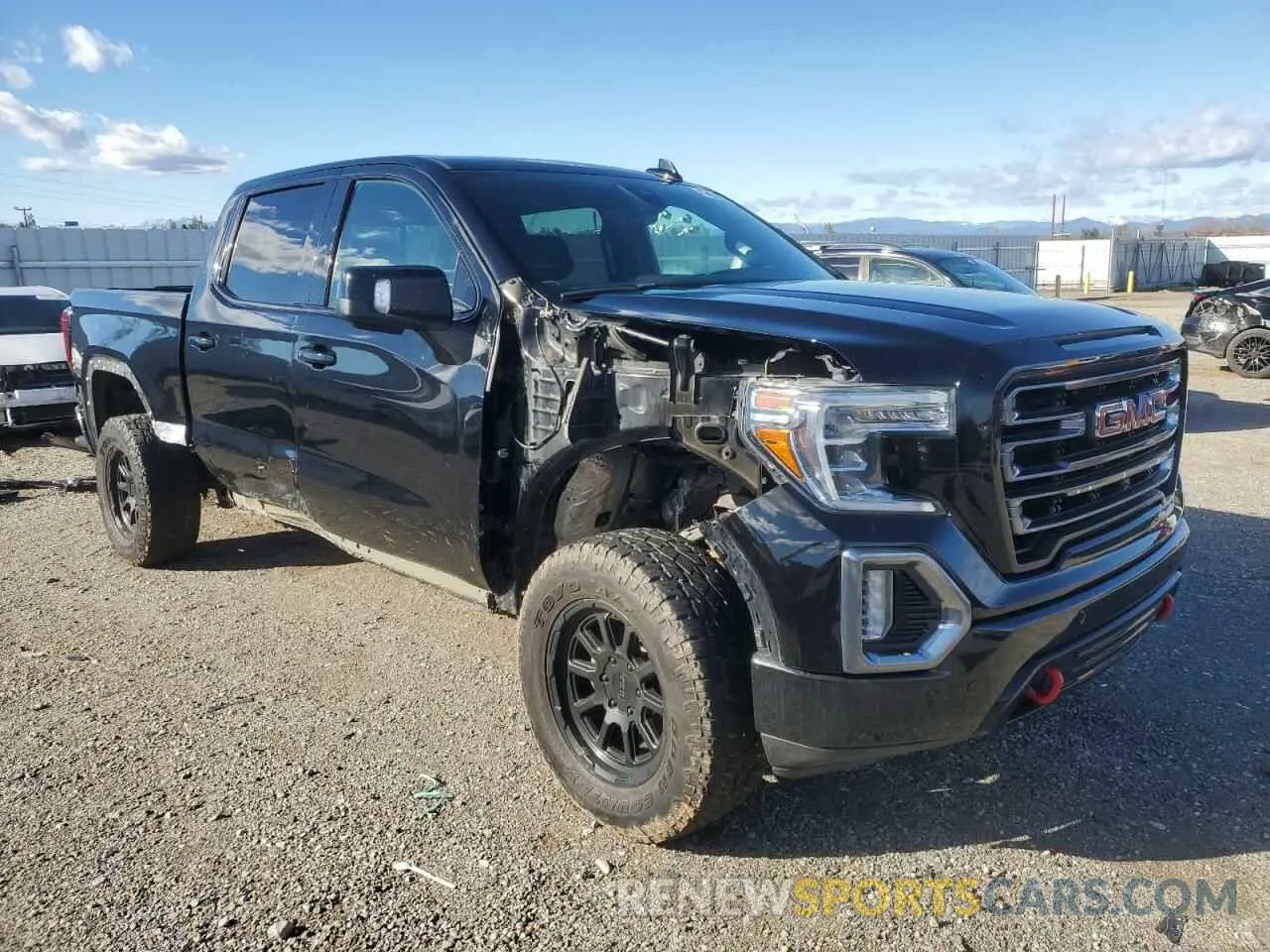 4 Photograph of a damaged car 1GTP9EELXKZ236044 GMC SIERRA 2019