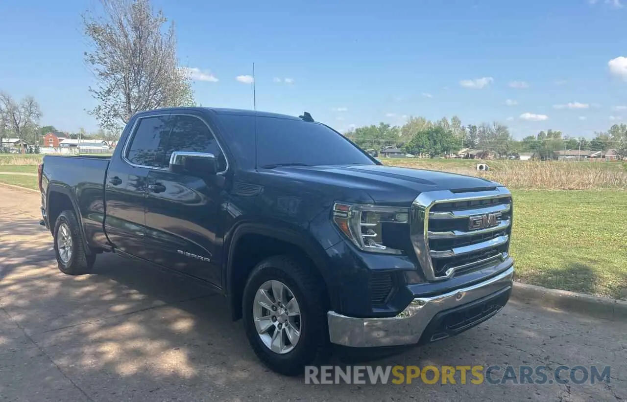 1 Photograph of a damaged car 1GTR8BEK3KZ394470 GMC SIERRA 2019