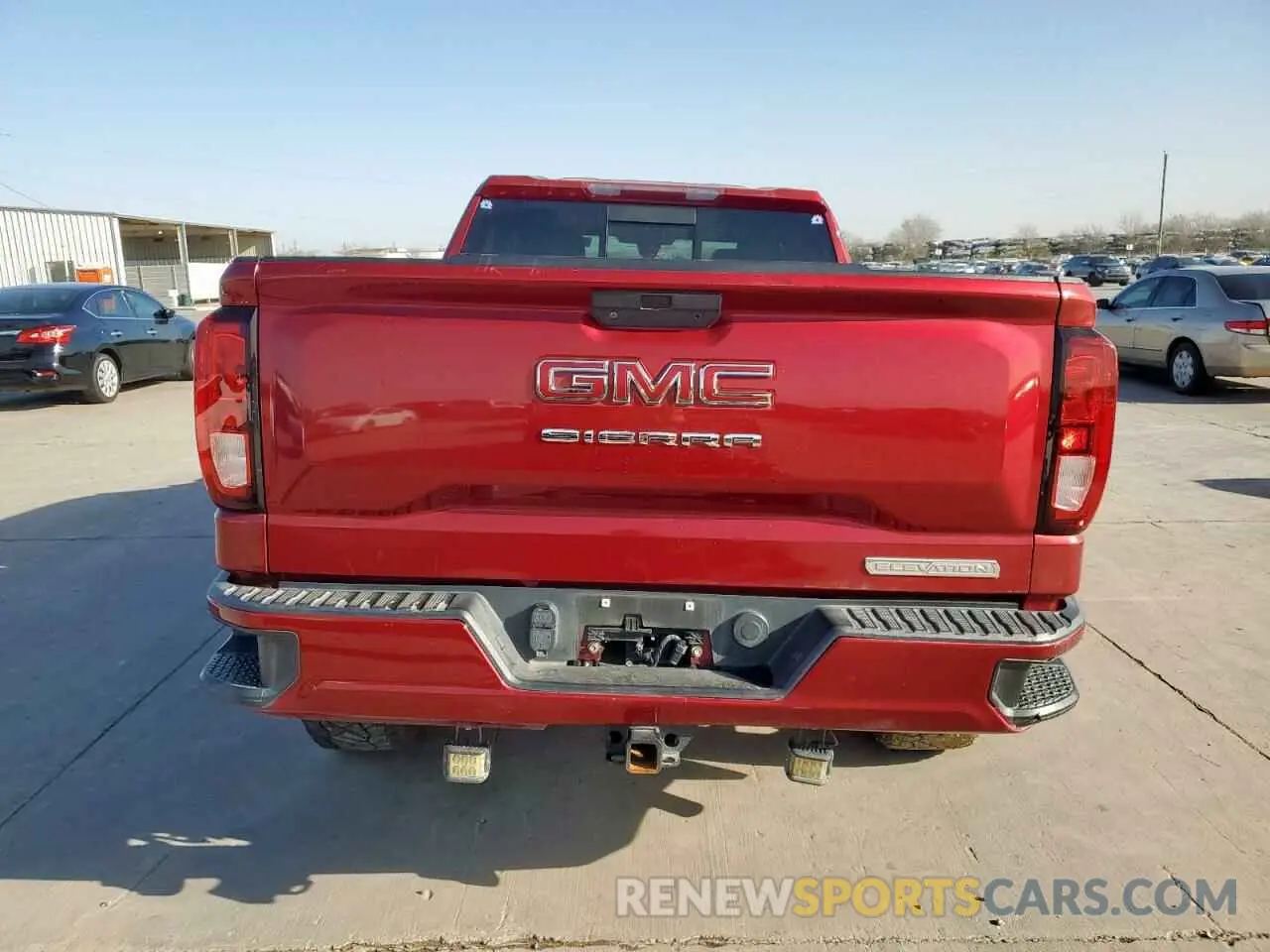 6 Photograph of a damaged car 1GTR8CEKXKZ197141 GMC SIERRA 2019