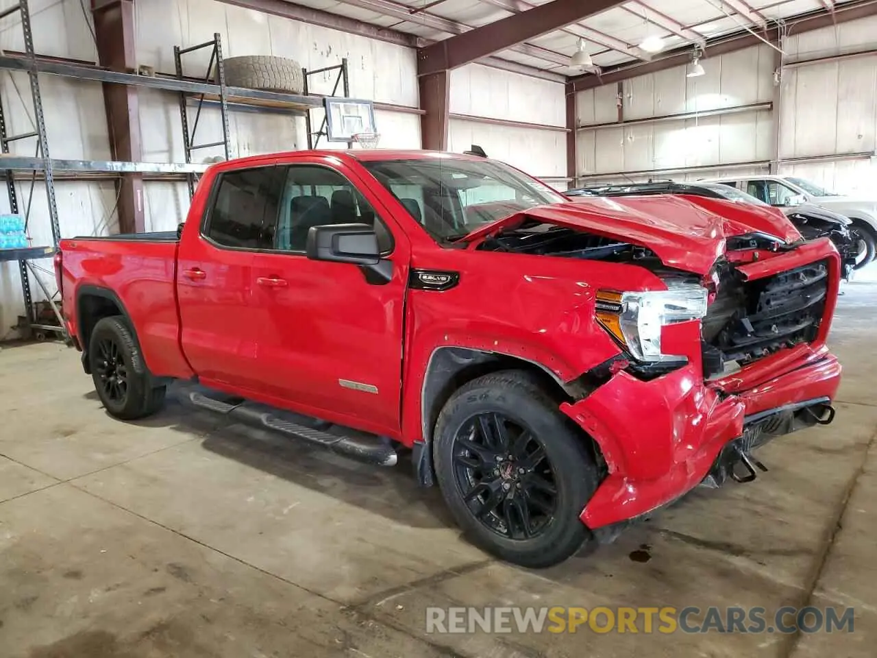 4 Photograph of a damaged car 1GTR9CED1KZ192747 GMC SIERRA 2019