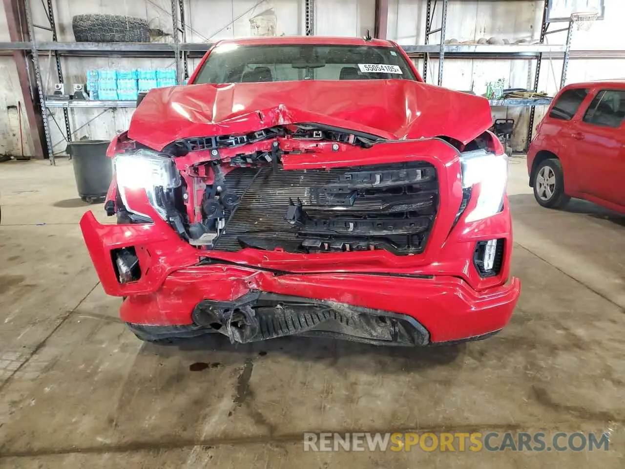 5 Photograph of a damaged car 1GTR9CED1KZ192747 GMC SIERRA 2019