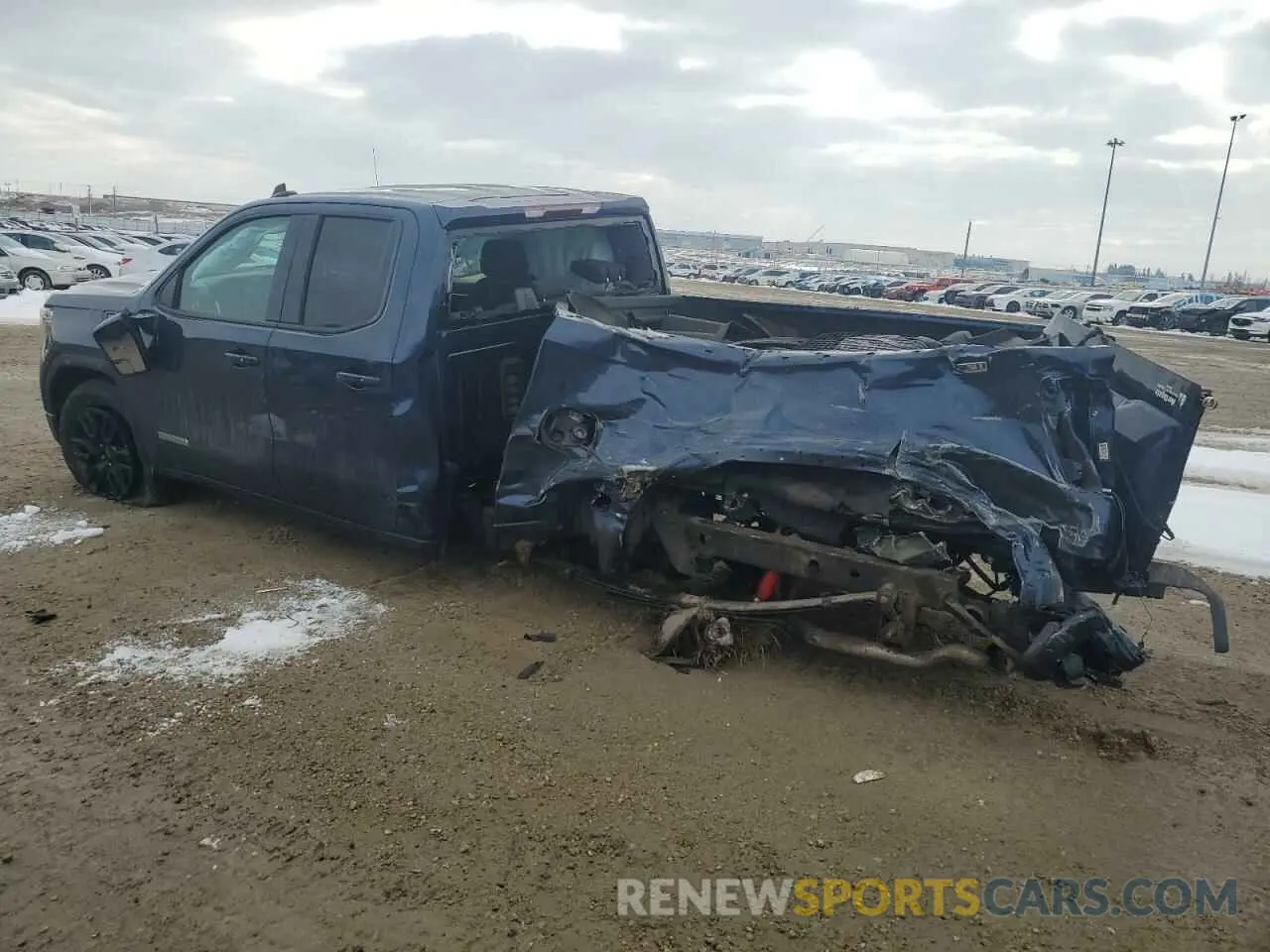 2 Photograph of a damaged car 1GTR9CED9KZ359565 GMC SIERRA 2019