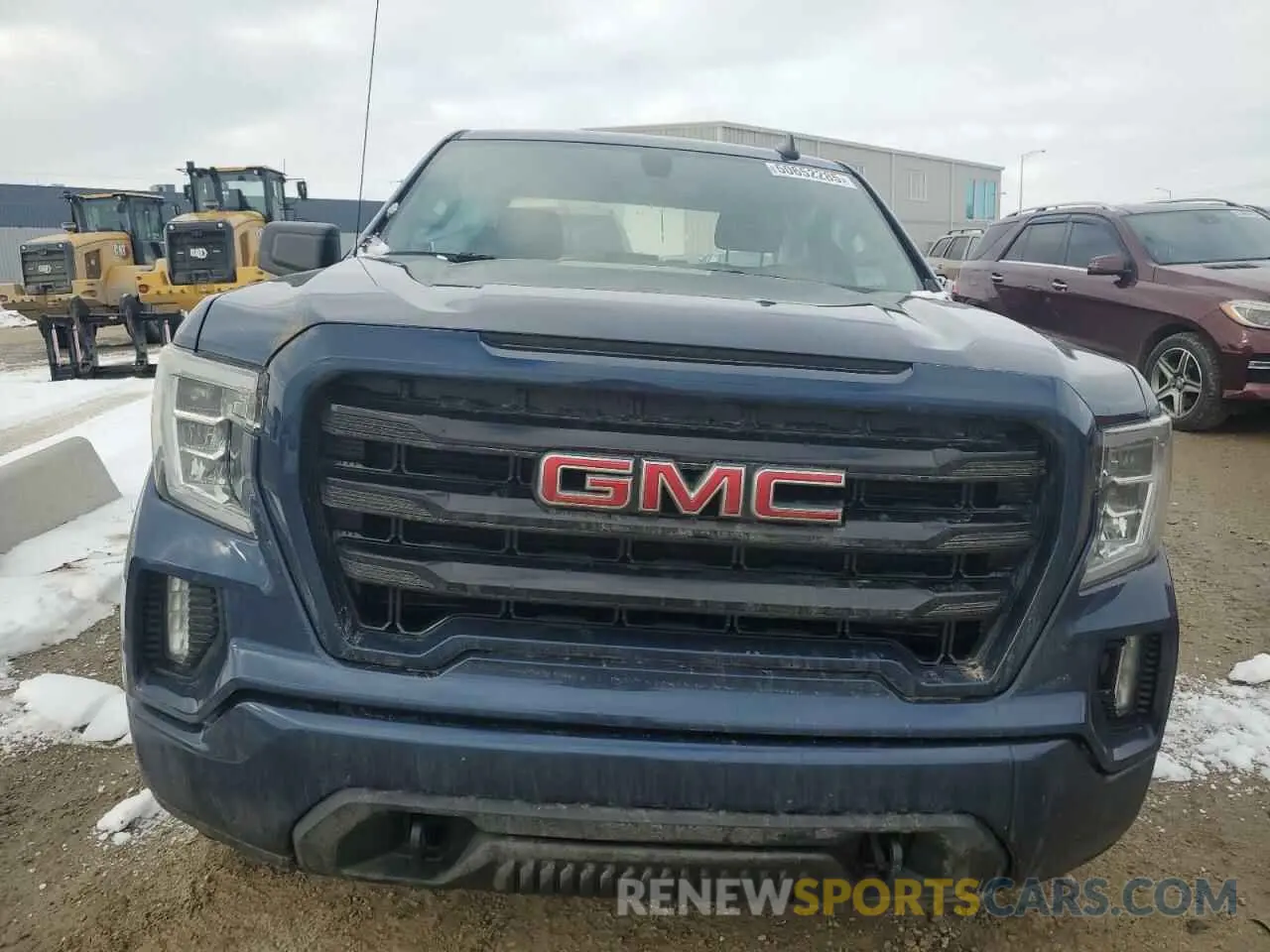5 Photograph of a damaged car 1GTR9CED9KZ359565 GMC SIERRA 2019