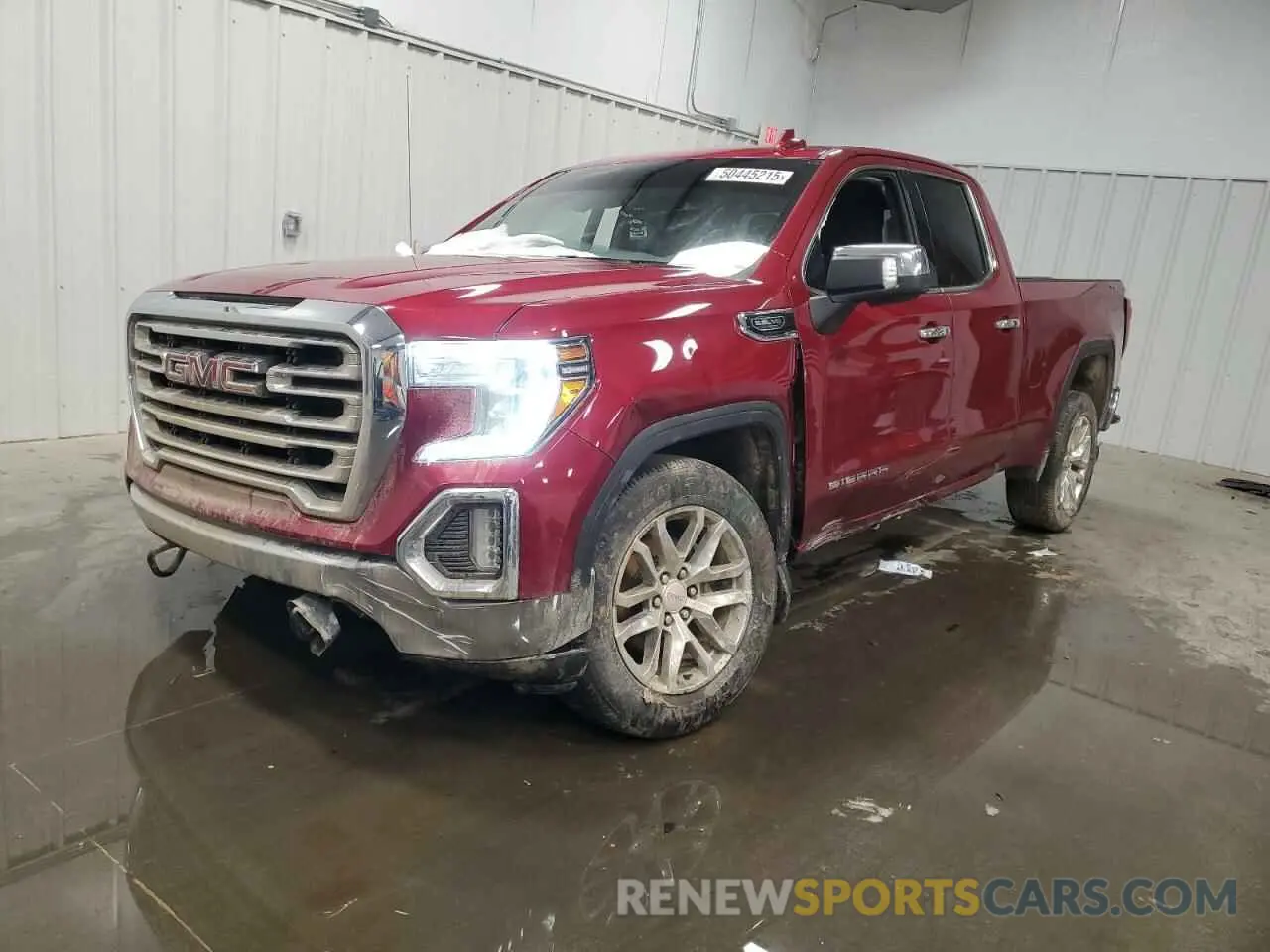 1 Photograph of a damaged car 1GTR9DED4KZ248458 GMC SIERRA 2019