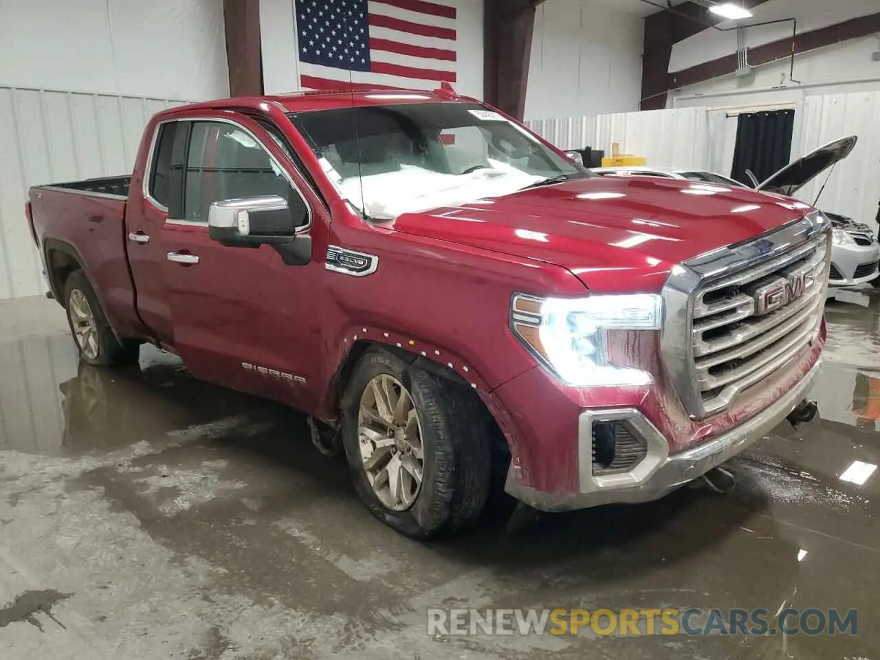 4 Photograph of a damaged car 1GTR9DED4KZ248458 GMC SIERRA 2019
