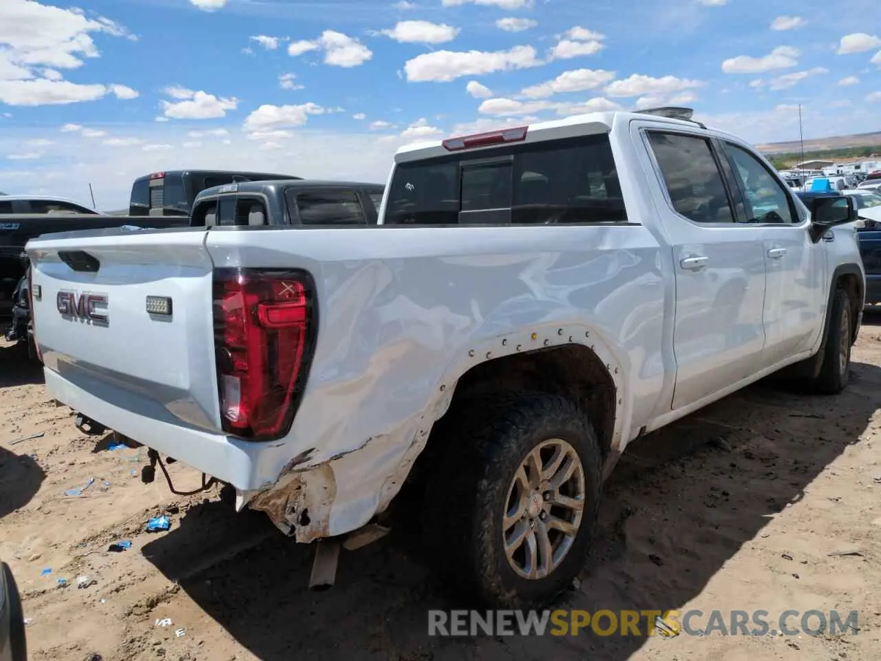 3 Photograph of a damaged car 1GTU9BED7KZ268170 GMC SIERRA 2019