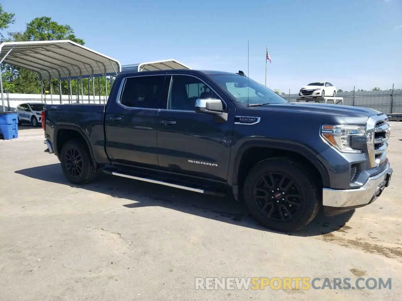 4 Photograph of a damaged car 1GTU9BED8KZ244251 GMC SIERRA 2019
