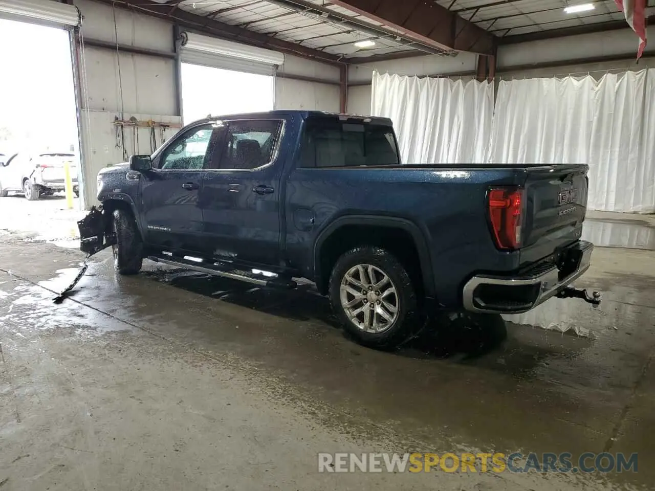 2 Photograph of a damaged car 1GTU9BED8KZ345998 GMC SIERRA 2019