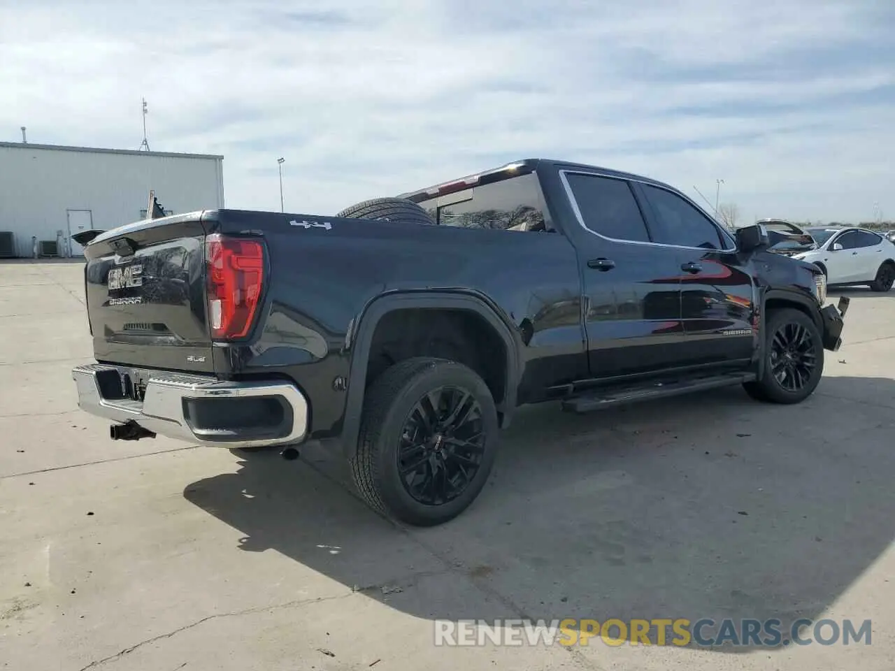 3 Photograph of a damaged car 1GTU9BED8KZ423311 GMC SIERRA 2019
