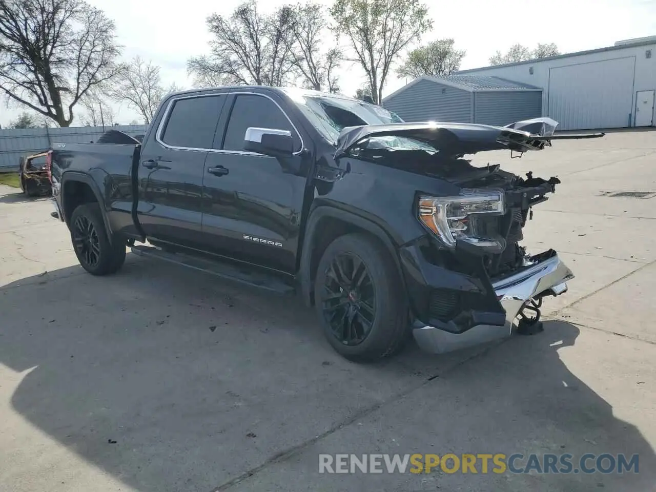 4 Photograph of a damaged car 1GTU9BED8KZ423311 GMC SIERRA 2019