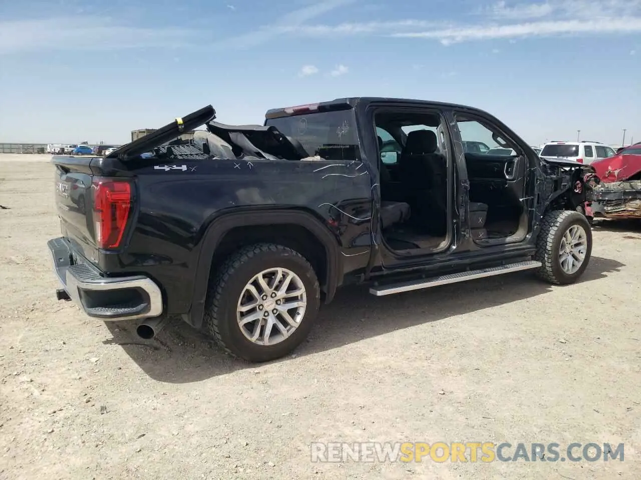3 Photograph of a damaged car 1GTU9BED9KZ369078 GMC SIERRA 2019