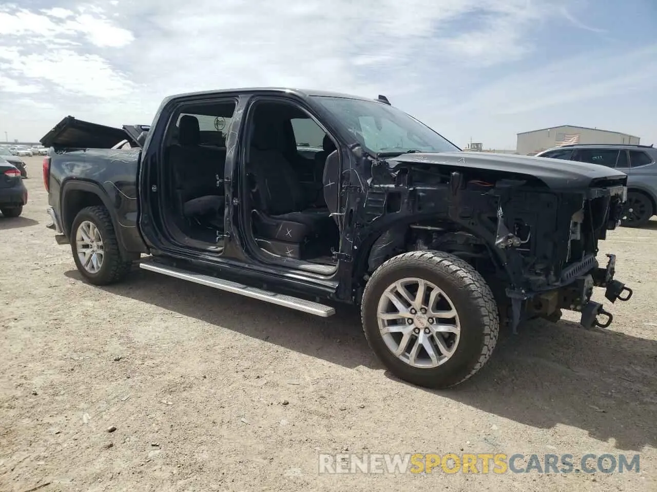4 Photograph of a damaged car 1GTU9BED9KZ369078 GMC SIERRA 2019