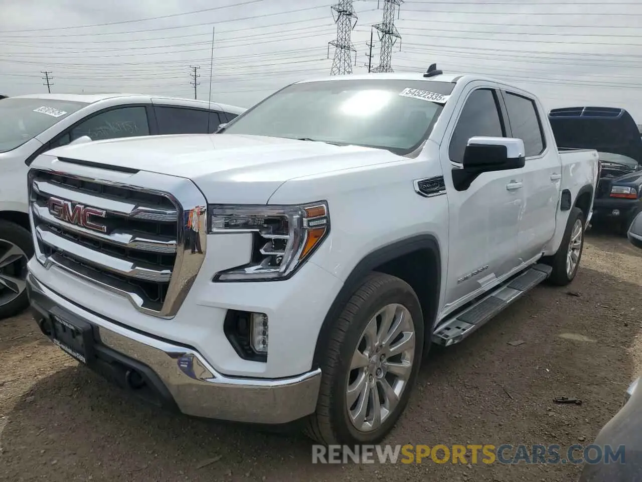 1 Photograph of a damaged car 1GTU9BEDXKZ239150 GMC SIERRA 2019
