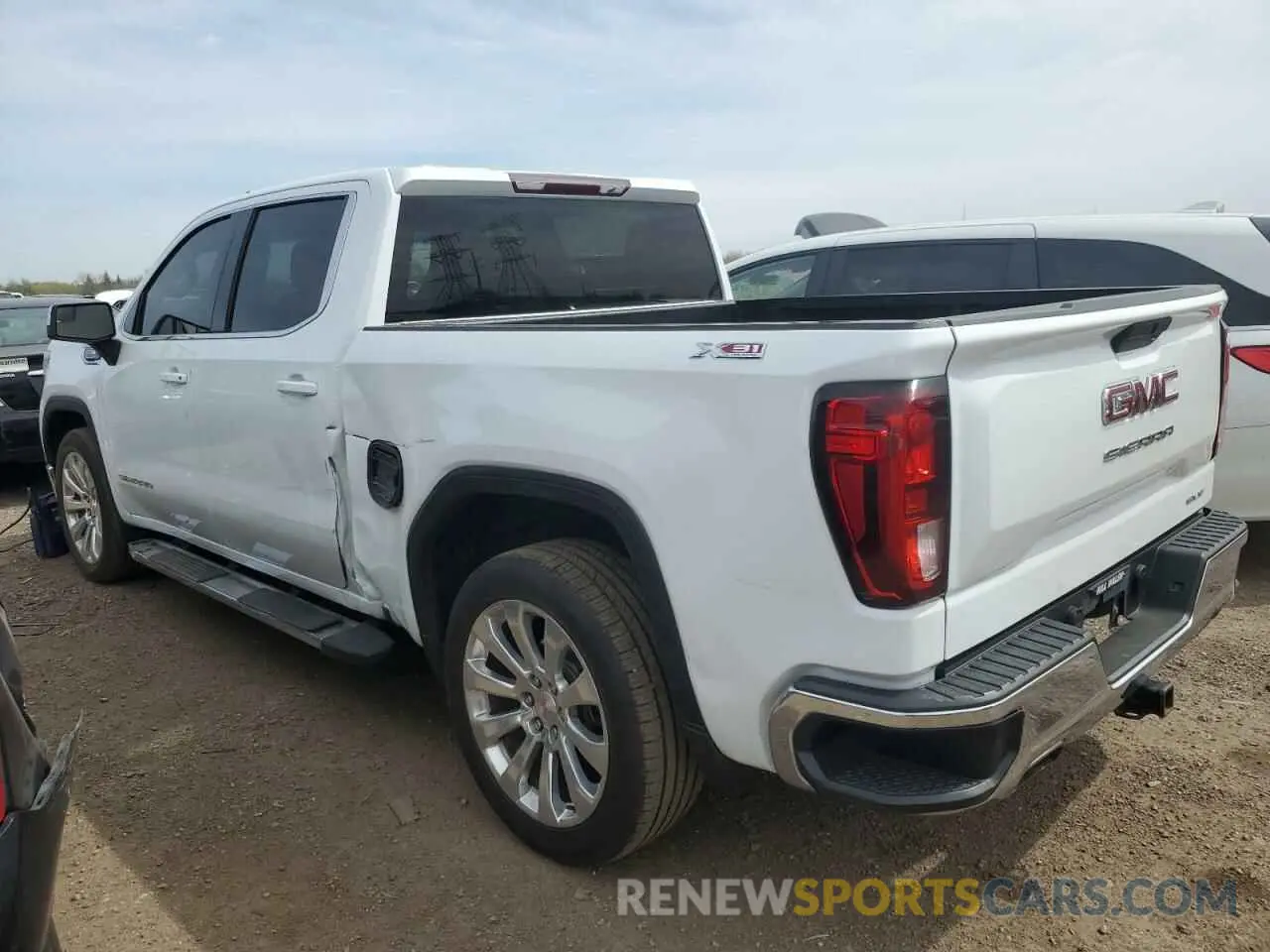 2 Photograph of a damaged car 1GTU9BEDXKZ239150 GMC SIERRA 2019