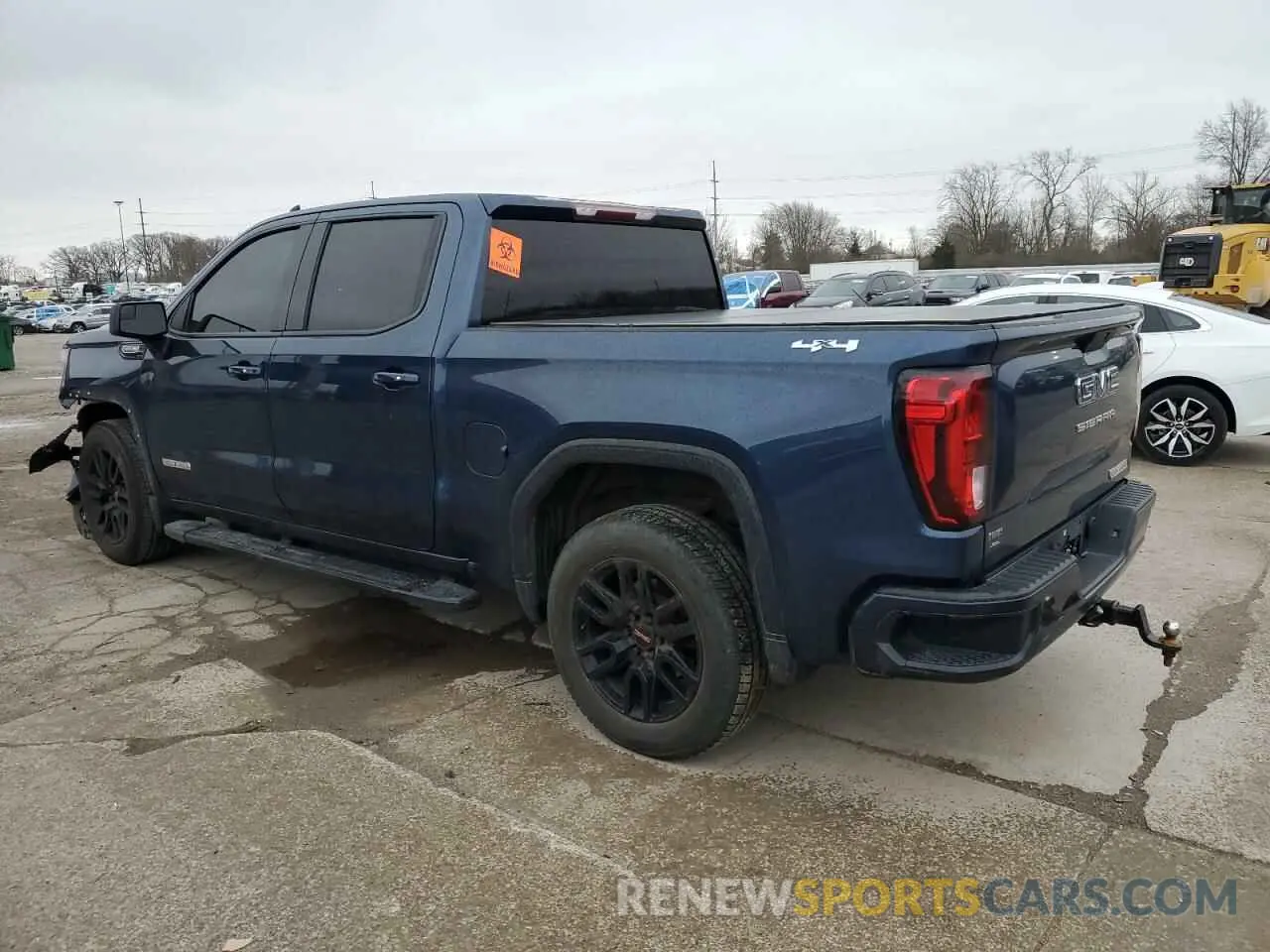 2 Photograph of a damaged car 1GTU9CEDXKZ261462 GMC SIERRA 2019