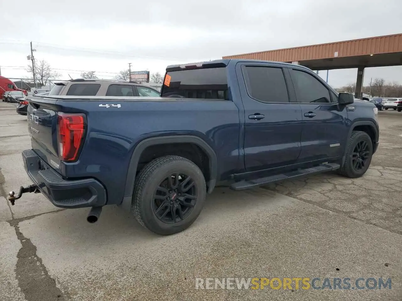 3 Photograph of a damaged car 1GTU9CEDXKZ261462 GMC SIERRA 2019