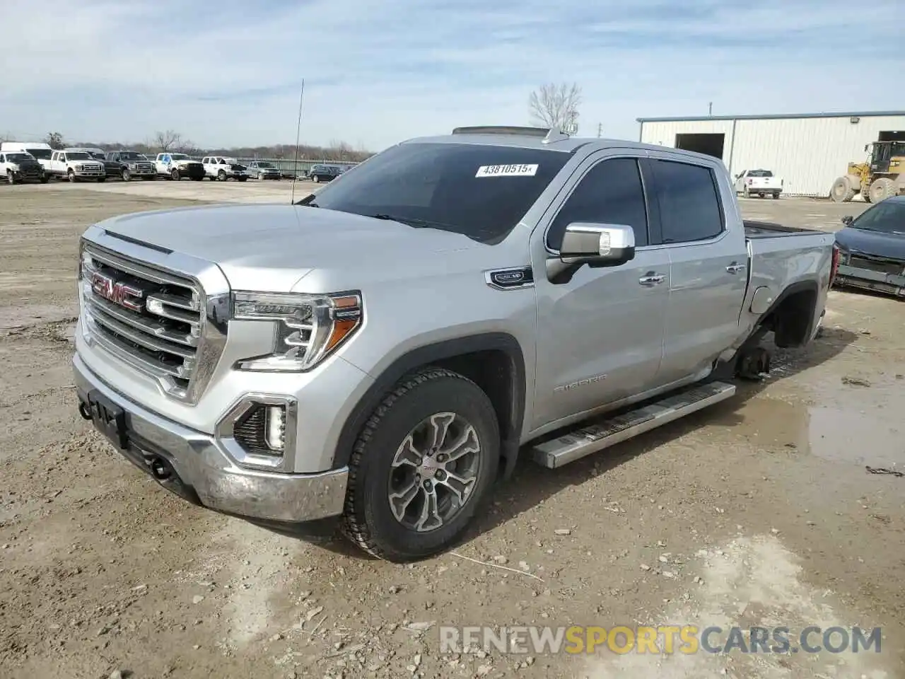 1 Photograph of a damaged car 1GTU9DED5KZ281737 GMC SIERRA 2019