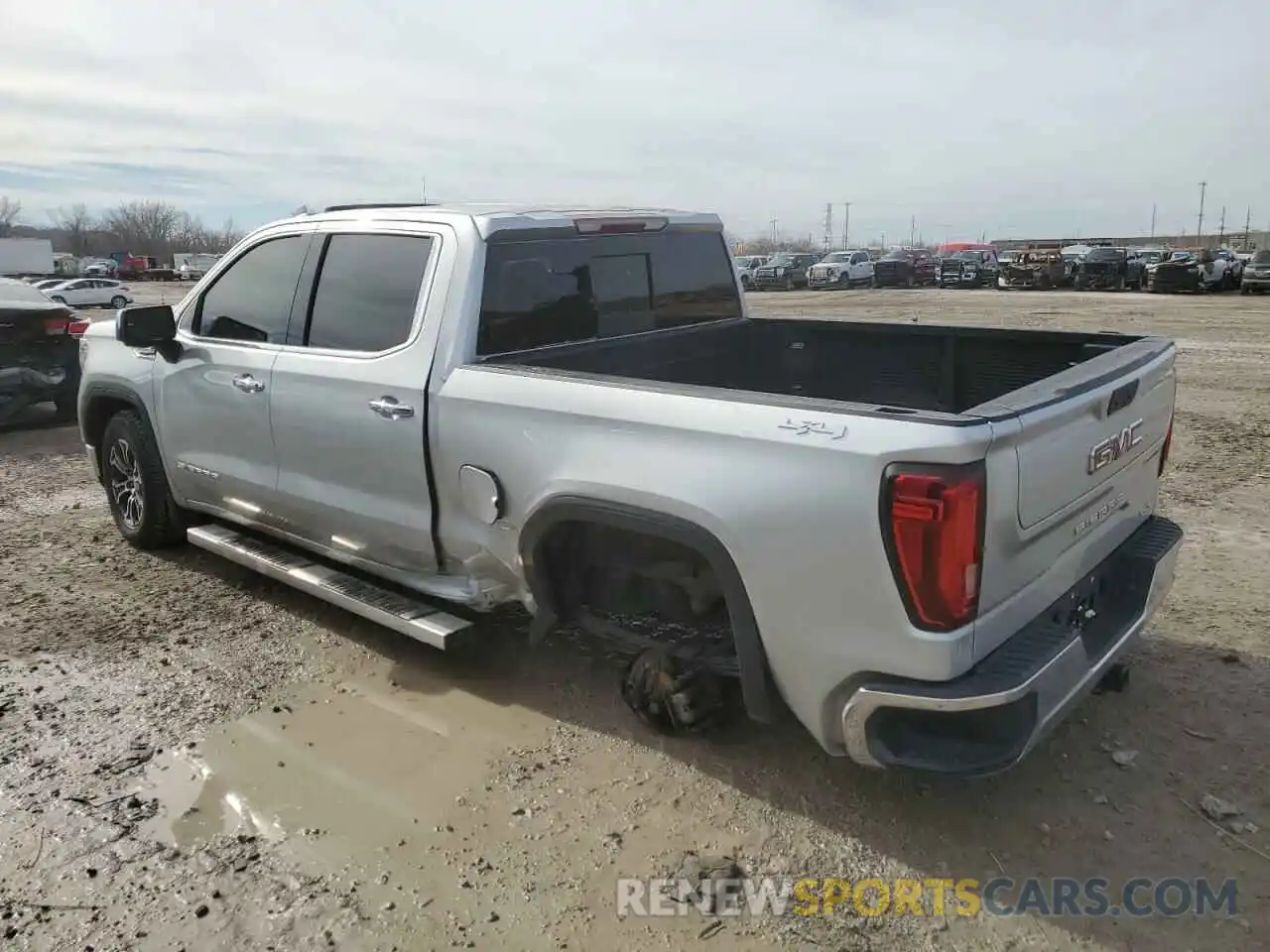 2 Photograph of a damaged car 1GTU9DED5KZ281737 GMC SIERRA 2019