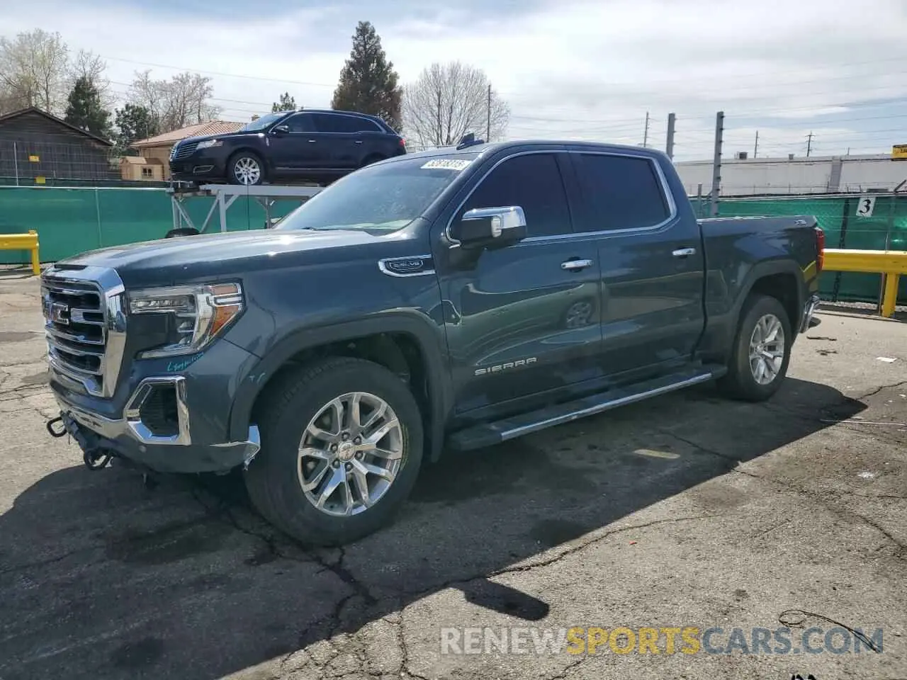 1 Photograph of a damaged car 1GTU9DED9KZ140427 GMC SIERRA 2019