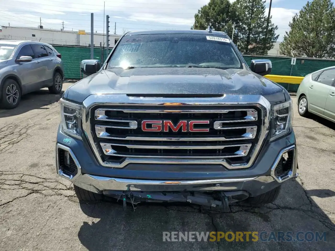 5 Photograph of a damaged car 1GTU9DED9KZ140427 GMC SIERRA 2019
