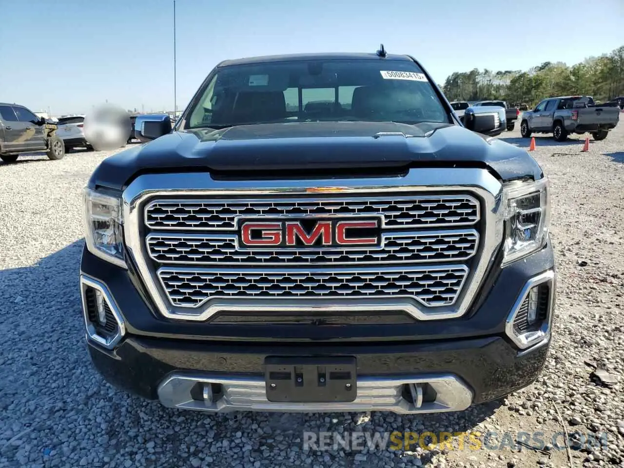 5 Photograph of a damaged car 1GTU9FED1KZ374329 GMC SIERRA 2019