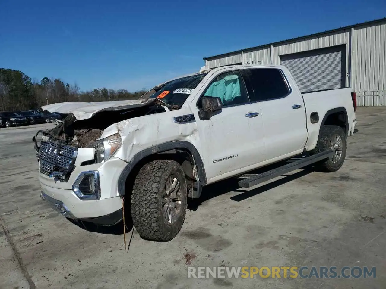 1 Photograph of a damaged car 1GTU9FED4KZ371344 GMC SIERRA 2019