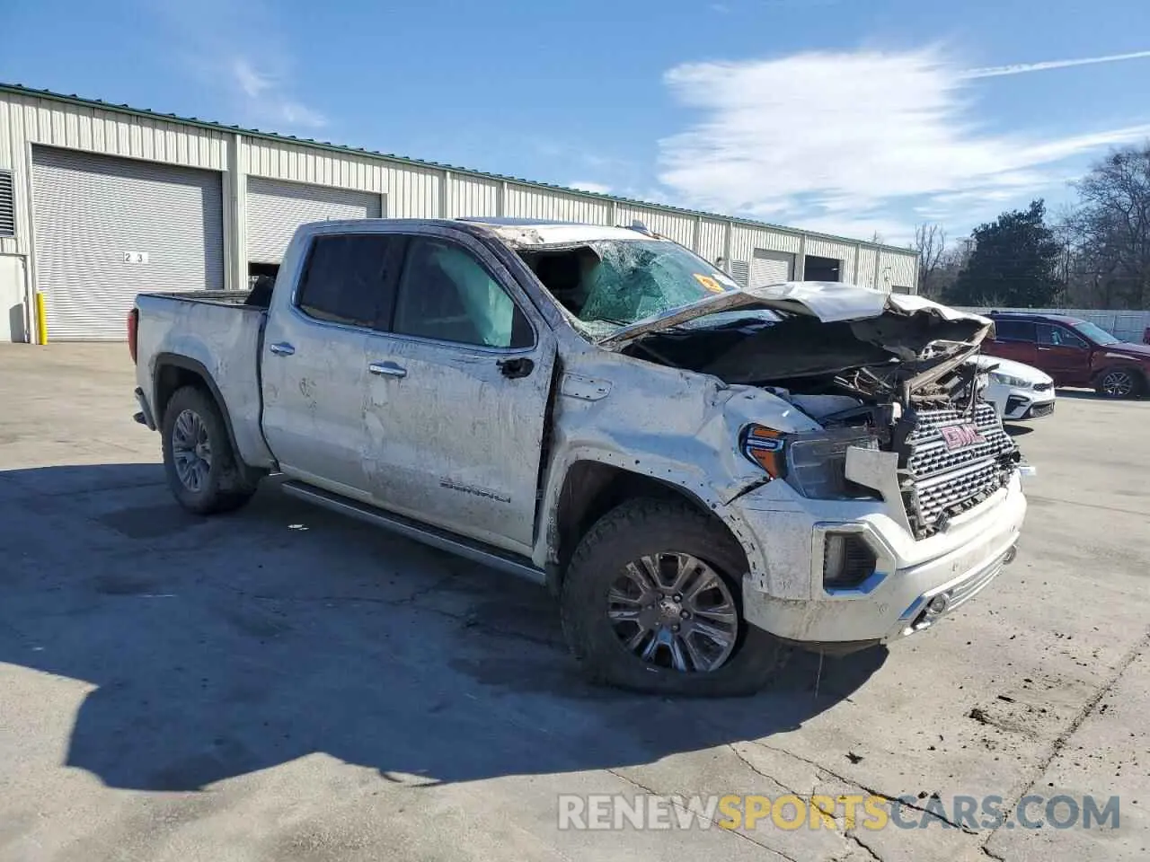 4 Photograph of a damaged car 1GTU9FED4KZ371344 GMC SIERRA 2019