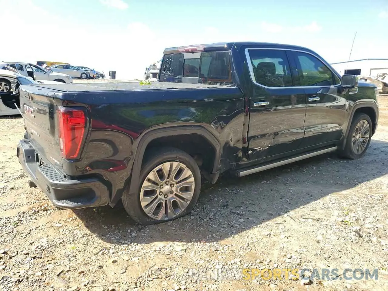 3 Photograph of a damaged car 1GTU9FEL0KZ236742 GMC SIERRA 2019