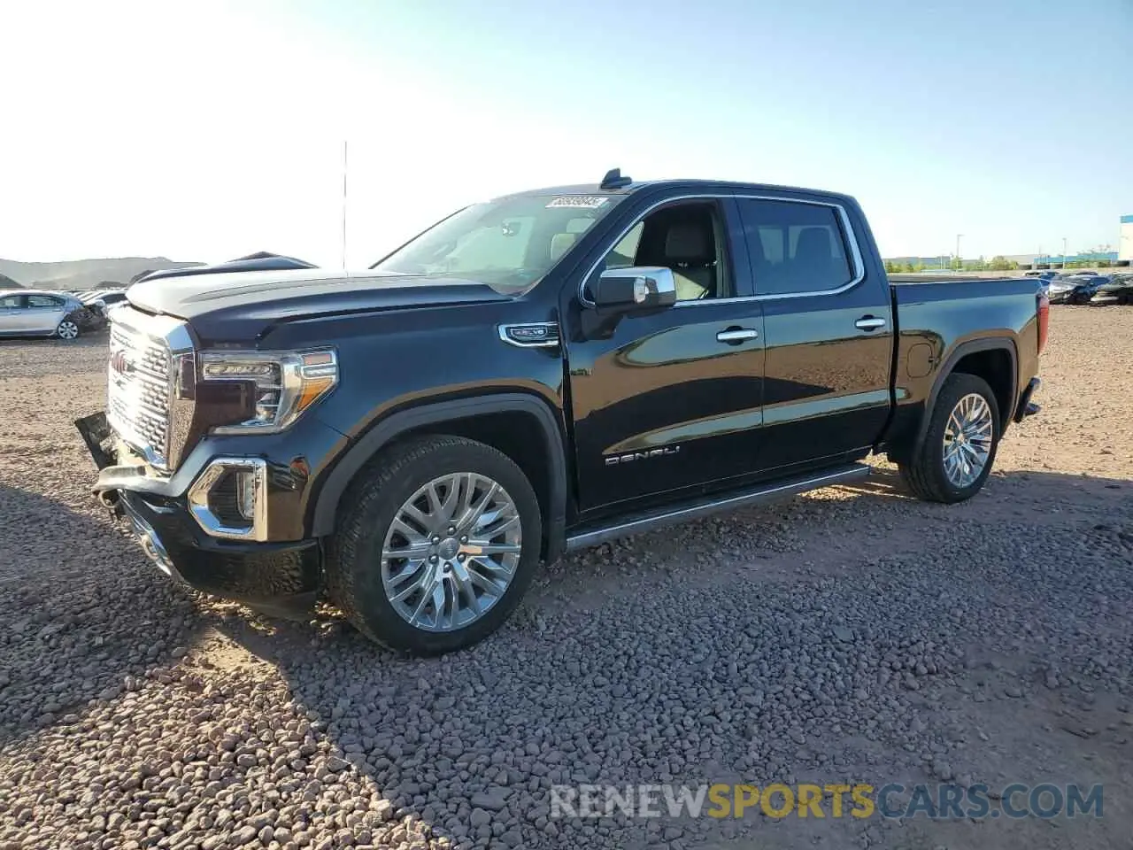 1 Photograph of a damaged car 1GTU9FEL1KZ261469 GMC SIERRA 2019