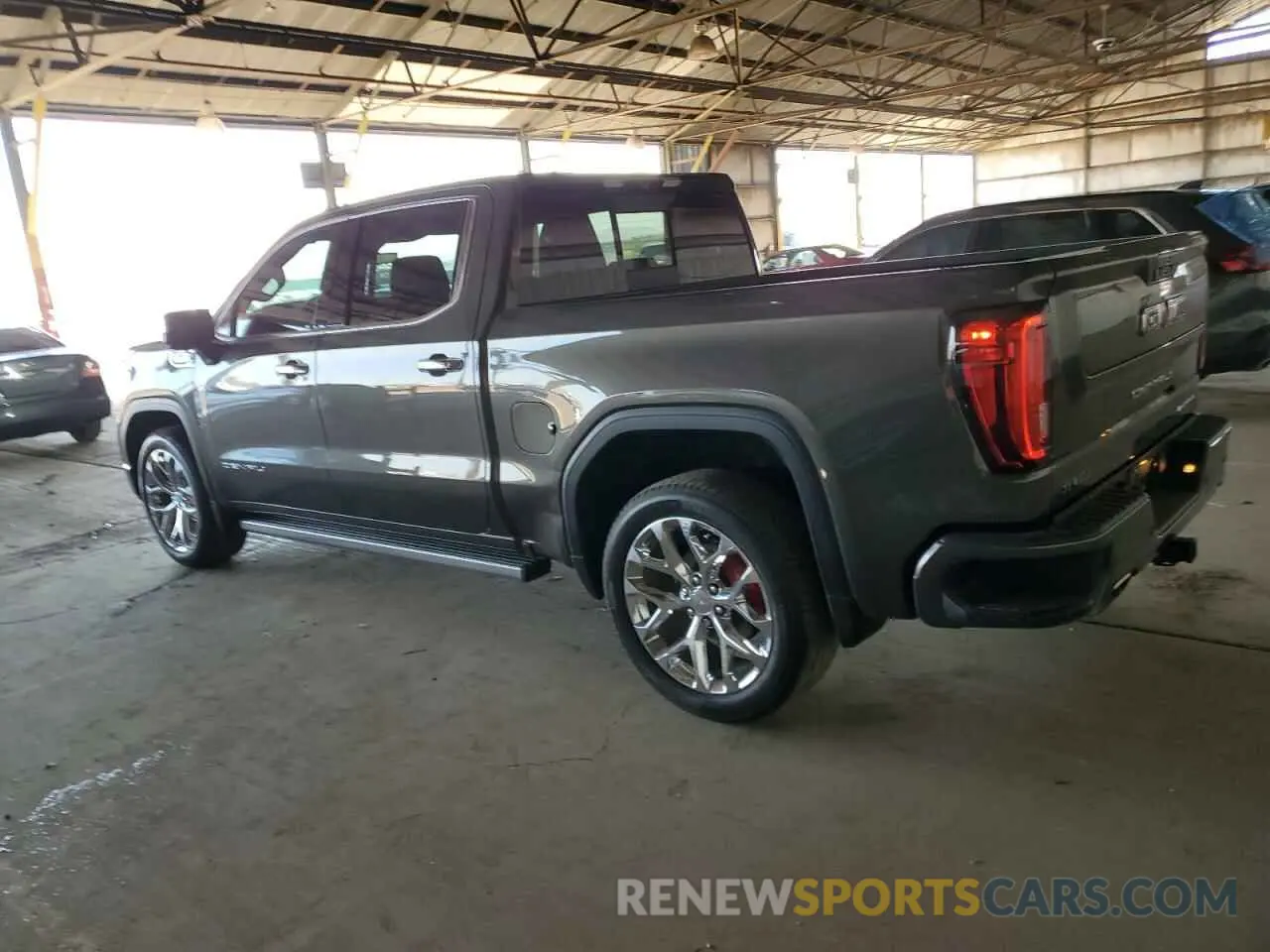 2 Photograph of a damaged car 1GTU9FEL1KZ288090 GMC SIERRA 2019