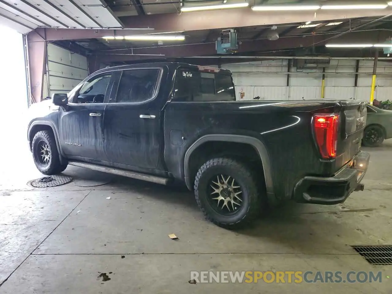 2 Photograph of a damaged car 1GTU9FEL3KZ108897 GMC SIERRA 2019