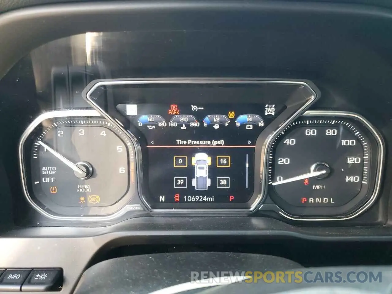 9 Photograph of a damaged car 1GTU9FEL3KZ306458 GMC SIERRA 2019