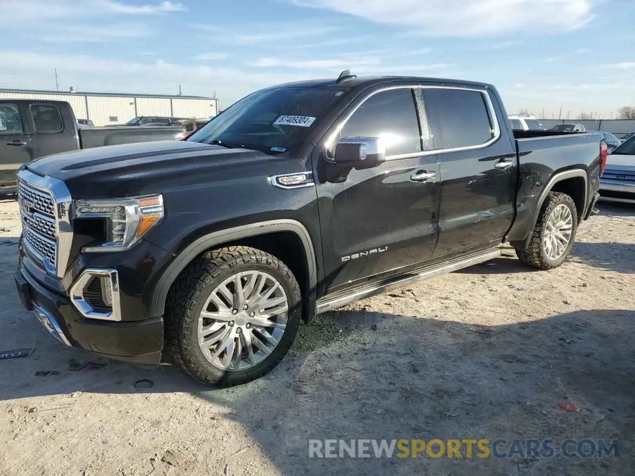 1 Photograph of a damaged car 1GTU9FEL4KZ327593 GMC SIERRA 2019