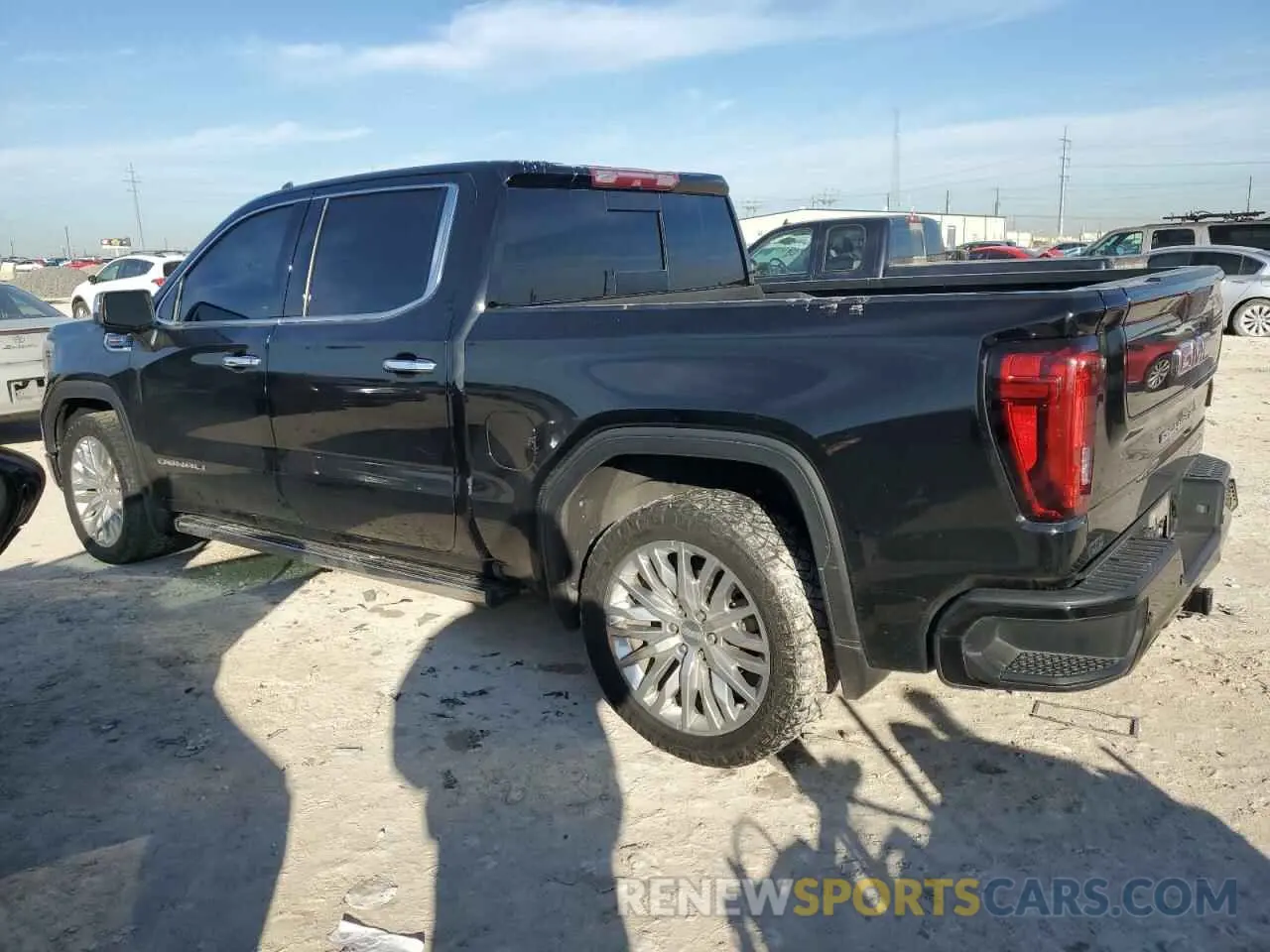 2 Photograph of a damaged car 1GTU9FEL4KZ327593 GMC SIERRA 2019