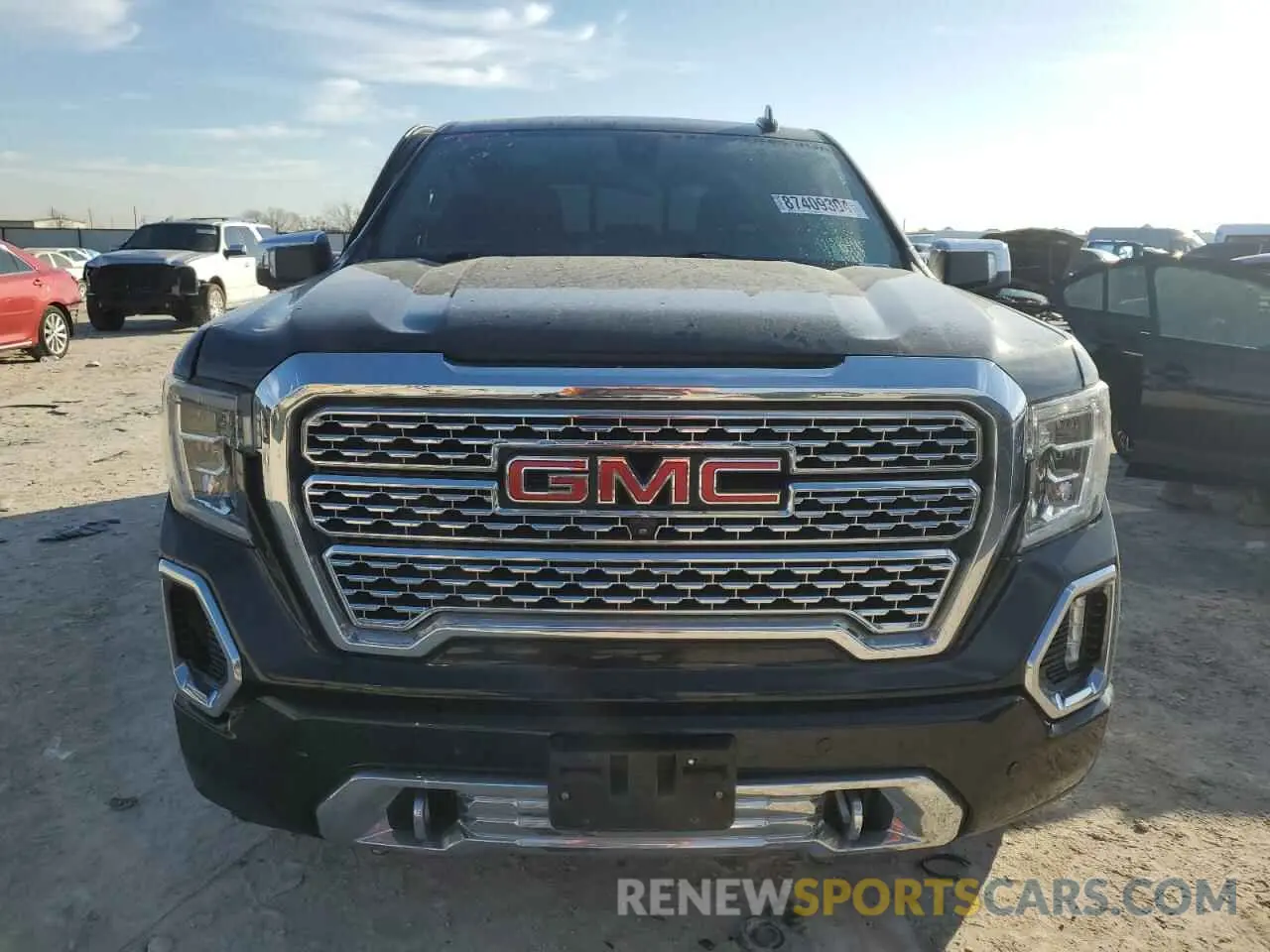 5 Photograph of a damaged car 1GTU9FEL4KZ327593 GMC SIERRA 2019